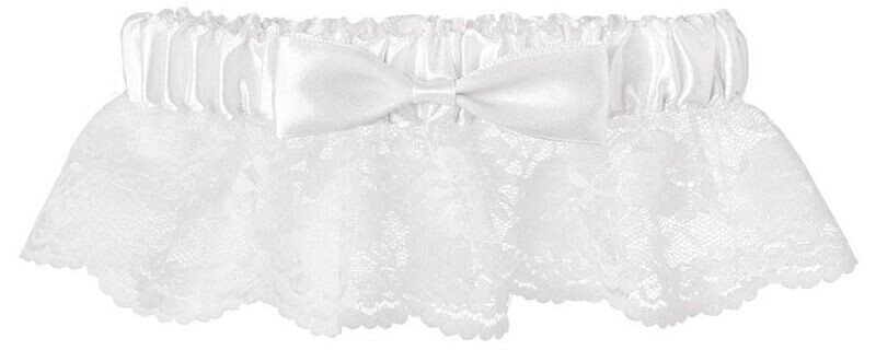 Garter-Lace-w/White Ribbon