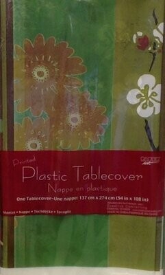 Tablecover-Rectangle-Batik Blossom-54&#39;&#39;x108&#39;&#39;-Plastic (Discontinued)