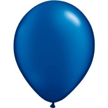 Latex Balloons-Pearl Sapphire Blue-100pkg-11&quot;