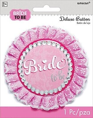 Button-Deluxe-Bride to Be-4.25&#39;&#39;