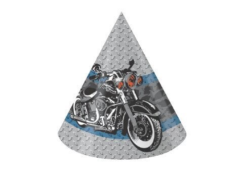 Hats-Cone-Cycle Shop-8pkg-Paper