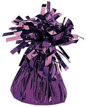 Balloon Weight-Small Foil-Purple-6oz