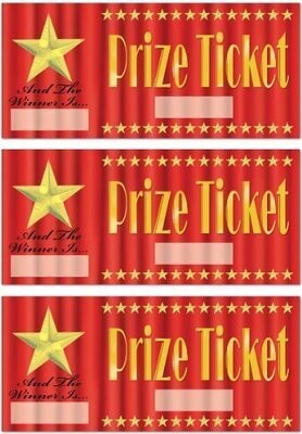 Prize Tickets-Hollywood-30pcs-5&quot;