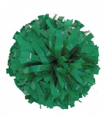 Pom Poms-Emerald-Plastic-25pk