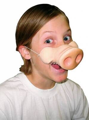 Costume Accessory-Rubber Pig Nose-1pkg