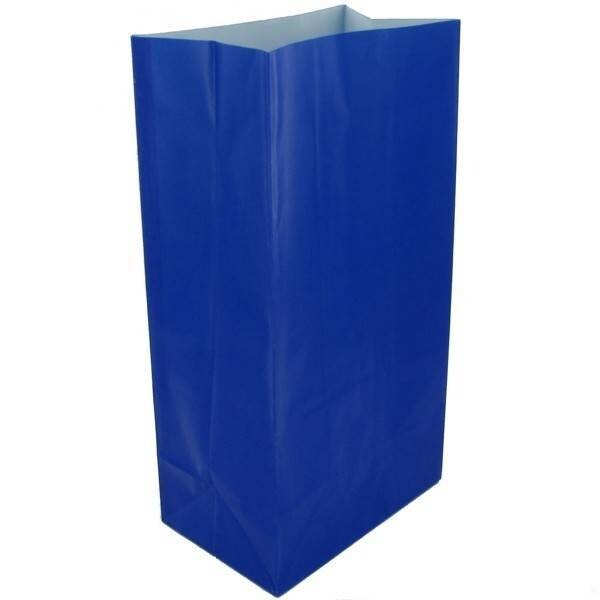 Loot Bags-Royal Blue-5.5&#39;&#39;x10&#39;&#39;-12pk