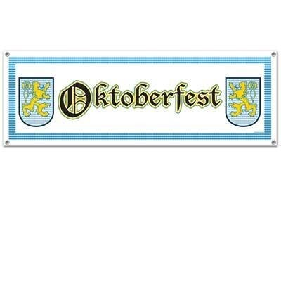 Sign Banner-Plastic-Oktoberfest-1pkg-5ft