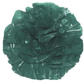 Pom Poms-Hunter Green-Plastic-25pk