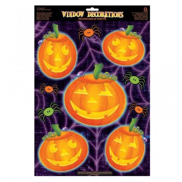 Window Decor-Halloween-Pumpkin