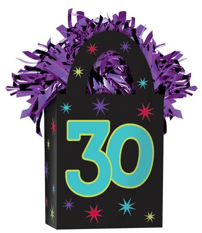 Balloon Weight-30th Birthday-5.7oz