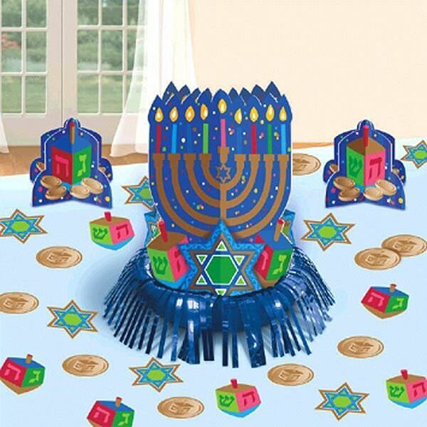 Table decorating kit - Hanukkah