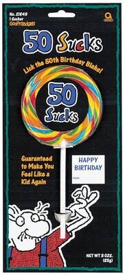 Sucker-50 Sucks-8.3&#39;&#39;