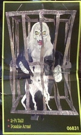 Halloween Accessory-Caged Creature-1pkg-2ft