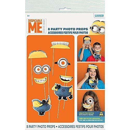 Photo Props - Despicable Me - Minion - 8pk