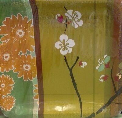 Plates-LN-Batik Blossom-8pkg-Paper (Discontinued/Final Sale)