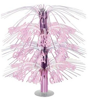 Centerpiece-Cascade-It&#39;s a Girl-1pkg-18&quot;