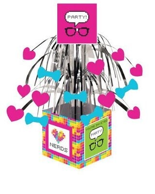 Centerpiece-Foil Cascade-Get Nerdy-1pkg-14.5&quot;