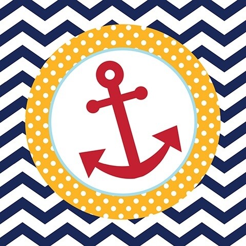 Napkins-LN-Ahoy Matey-18pkg-2ply - Discontinued