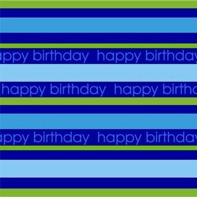 Napkins-BEV-Birthday Blue-16pk-2ply- Discontinued