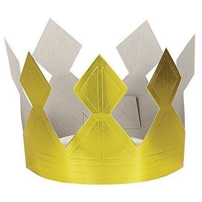 Paper Crown- Gold