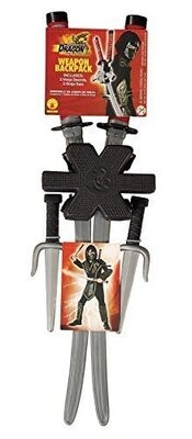 Costume Accessory-Dragon Ninja Weapon Kit-1pkg