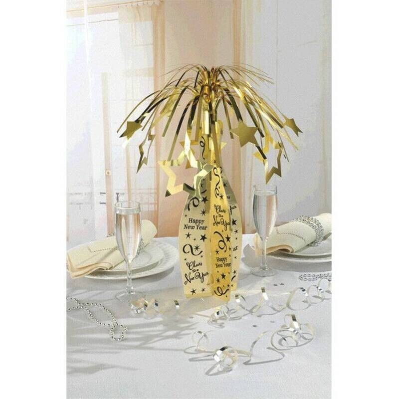 Centerpiece - Champagne Bottle - Foil - 19&#39;&#39;