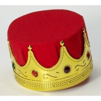 Crown-King-Felt and Plastic-1pkg