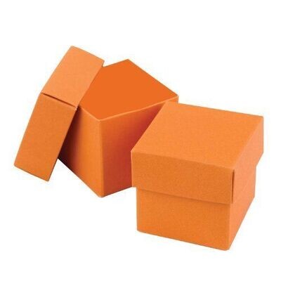 Favor Boxes- Orange- 25pk