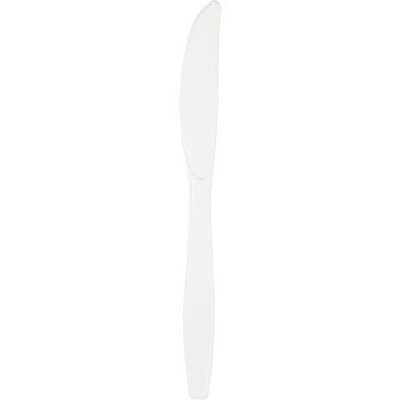 Plastic Knives-White-24pkg