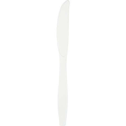 Plastic Knives-White-24pkg