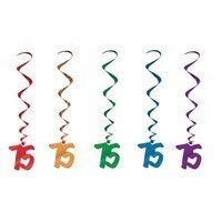 Danglers-Metallic Swirl-75th Celebration-5pkg-40&quot;