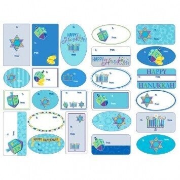 Tags-Hanukkah-Paper-100pkg