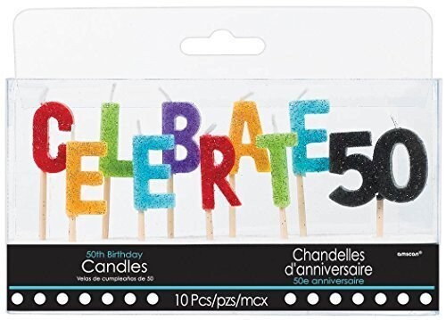 Candles-Pick-Celebrations 50-10pk