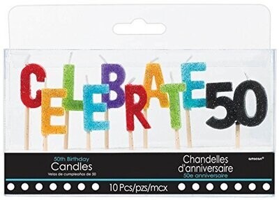 Candles-Pick-Celebrations 50-10pk