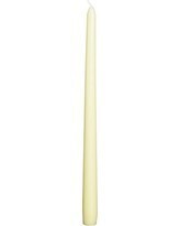 Ivory Wax Candle 10&quot;