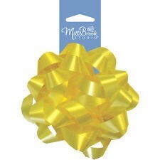 Gift Bow-Yellow-1pkg-6&quot;