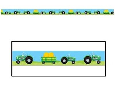 Party Tape-Plastic-Tractor-1pkg-20ft