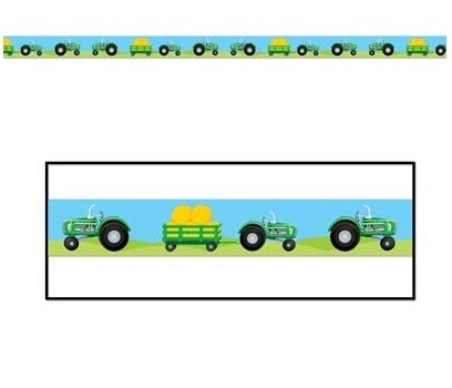 Party Tape-Plastic-Tractor-1pkg-20ft