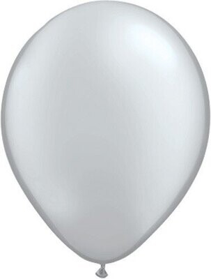 Latex Balloons-Grey-100pkg-11&quot;