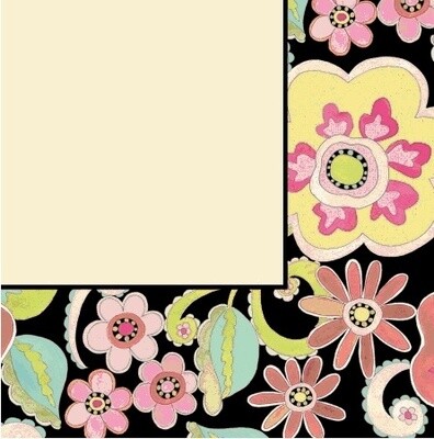 Napkins-BEV-Snowflower-16pkg-3ply (Discontinued/Final Sale)