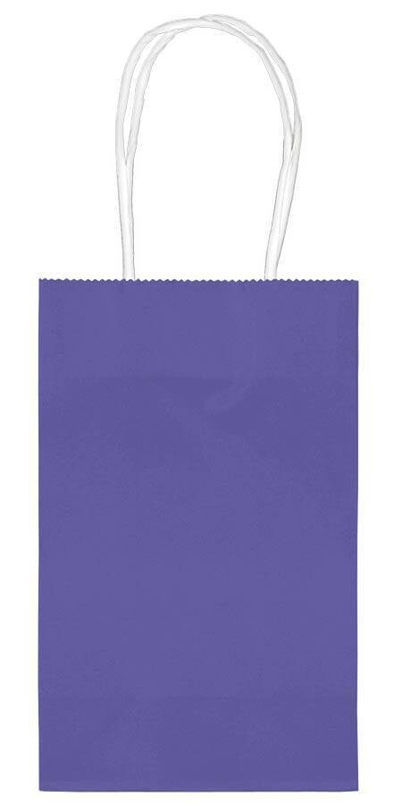 Gift Bag-New Purple-Value/10pk/8.5&#39;&#39;