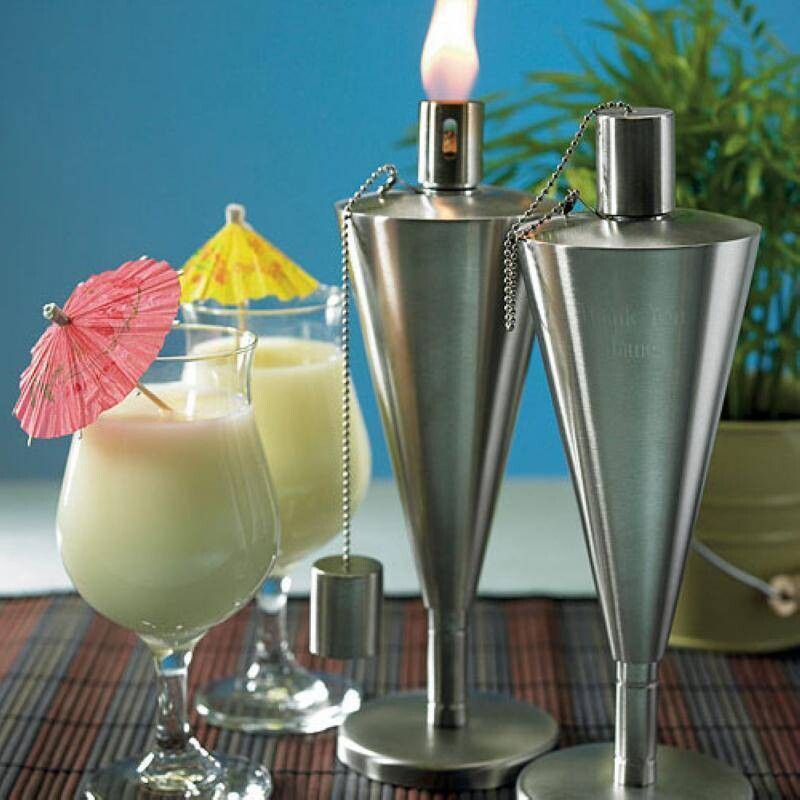 Outdoor Torch-Stainless Steel-11&#39;&#39;