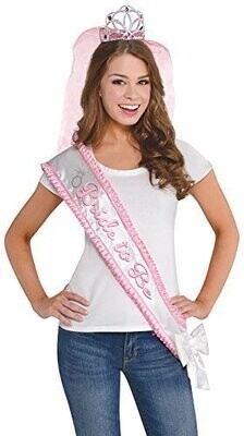 Sashes-&quot;Bride to Be&quot; Ruffled Deluxe Sash