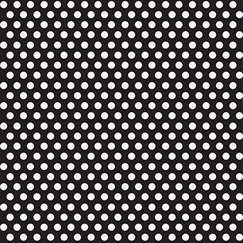 Gift Wrap-Midnight Black Dots- 30&#39;&#39; x 5&#39;