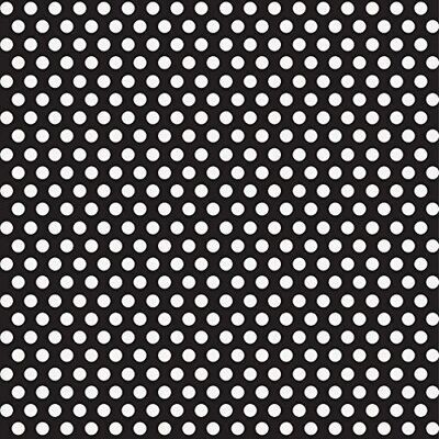 Gift Wrap-Midnight Black Dots- 30&#39;&#39; x 5&#39;