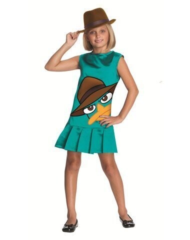 Costume-Agent Perry-Kids Medium