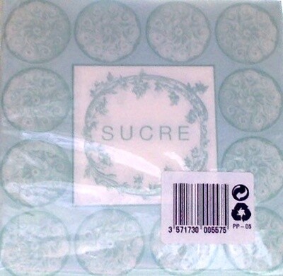 Napkins-BEV-Sucre-20pkg-2ply- Discontinued/Final Sale
