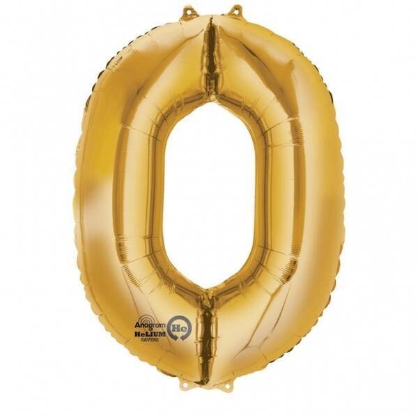 Foil Balloon - Gold #0 - 25&quot;x35&quot;