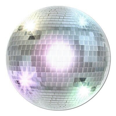 Cutout-Large Disco Ball-1pkg-13.5&quot;