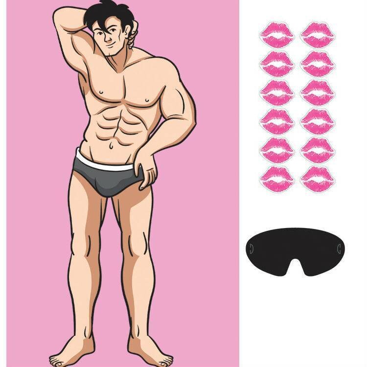 Party Game - Bachelorette-Kiss the Stud-22&#39;&#39; x 37&#39;&#39;
